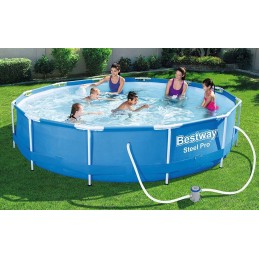 Bestway 56681 frame pool garden 366x76cm with 7-in-1 filter pump