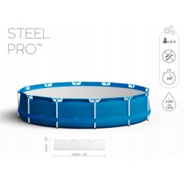 Plieninis sodo baseinas 305 cm x 76 cm bestway 56679