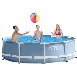 Prizminio karkaso baseinas 305x76cm intex