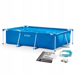 Plieninis sodo baseinas 220 x 150 x 60 cm intex 28270