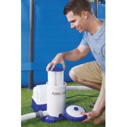 Baseino filtro siurblio galia 9463 lh bestway 58391 priedai filtras