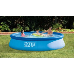 Lengvai montuojamas baseinas su pompa 396x84cm intex 28142np