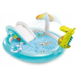 Pripučiama aligatorių žaidimų aikštelė 201x170x84cm 57165np