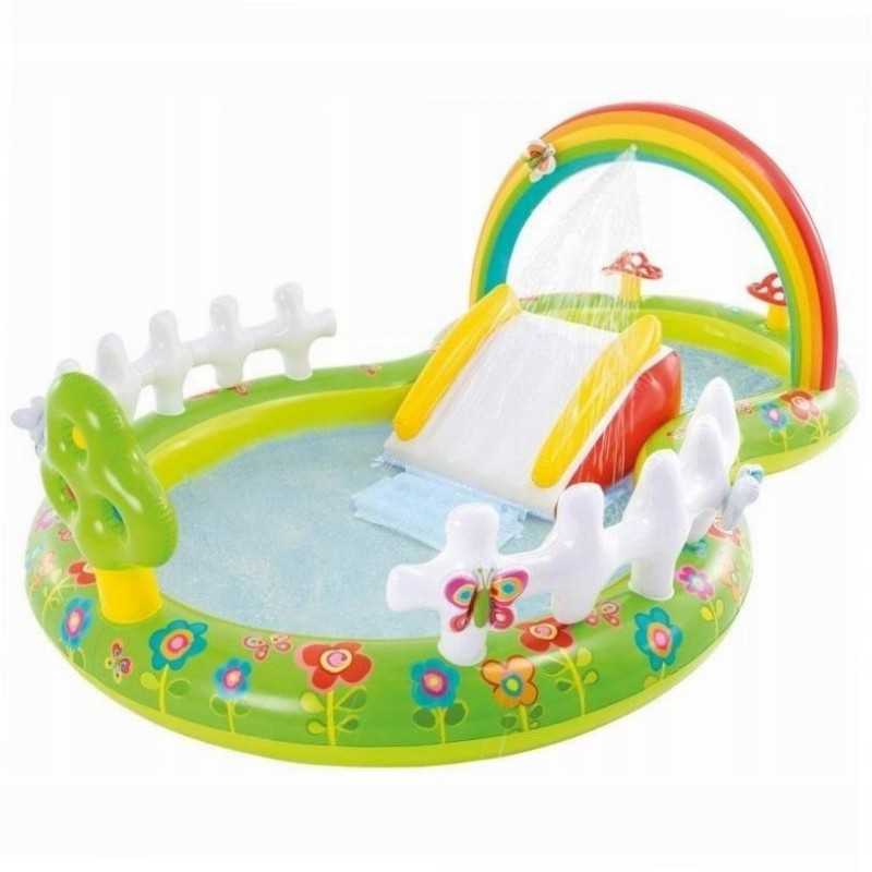 Baseinas su sodo žaidimų aikštele 290x180cm