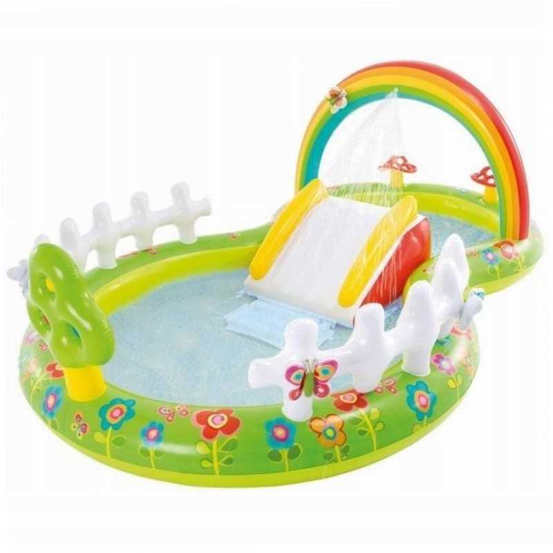 Baseinas su sodo žaidimų aikštele 290x180cm