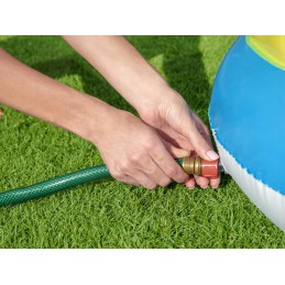Sodo žaidimų aikštelė su bestway čiuožykla 257 cm