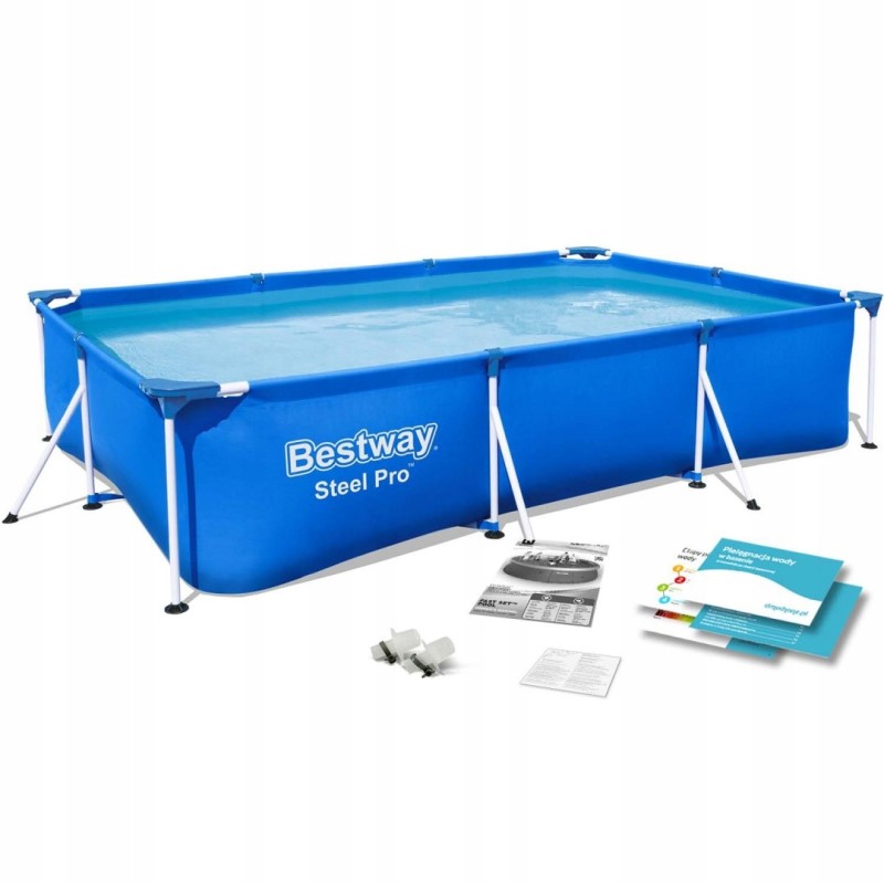 Large frame garden pool 300x201x66 bestway