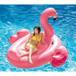 Pripučiamas flamingo intex rožinis 218 cm