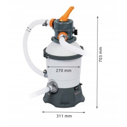 Bestway flowclear 3028 lh 85 w smėlio siurblys