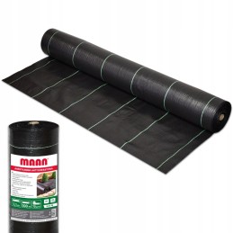 Žemės ūkio audinys mulčiavimas nuo piktžolių maan juodas 110 x 10000 cm70g m2