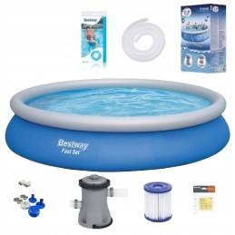 Sodo baseinas, didelis bestway rinkinys