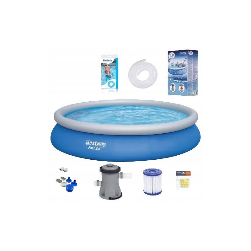 Large garden pool set bestway set