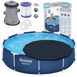 Bestway 56679 rėmo baseino 305x76 siurblio dangtis