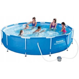 Sodo rėmo baseinas pro 366 cm bestway siurblys