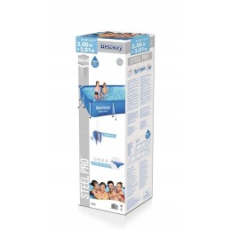 Bestway plieno profesionalus rėmo baseinas 300x201x66 stačiakampis bestway