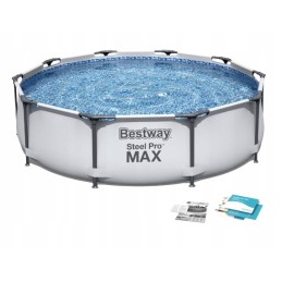 Didelio rėmo baseinas 305x76 bestway sodas, patvarus mega rinkinys, pigus