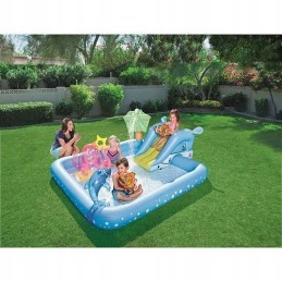 žaidimų aikštelė sodo akvariumui 239x206x86 bestway čiuožyklos žaislai