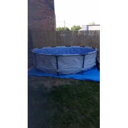 Bestway sodo rėmo baseinas 305x76cm 56408 pilnas komplektas 15in1