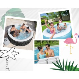 Bestway garden frame pool 366x76 56681 full set 15in1