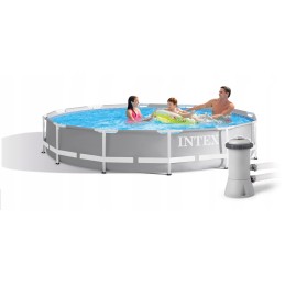 Apvalaus rėmo baseinas intex 26712 366x366x76 cm