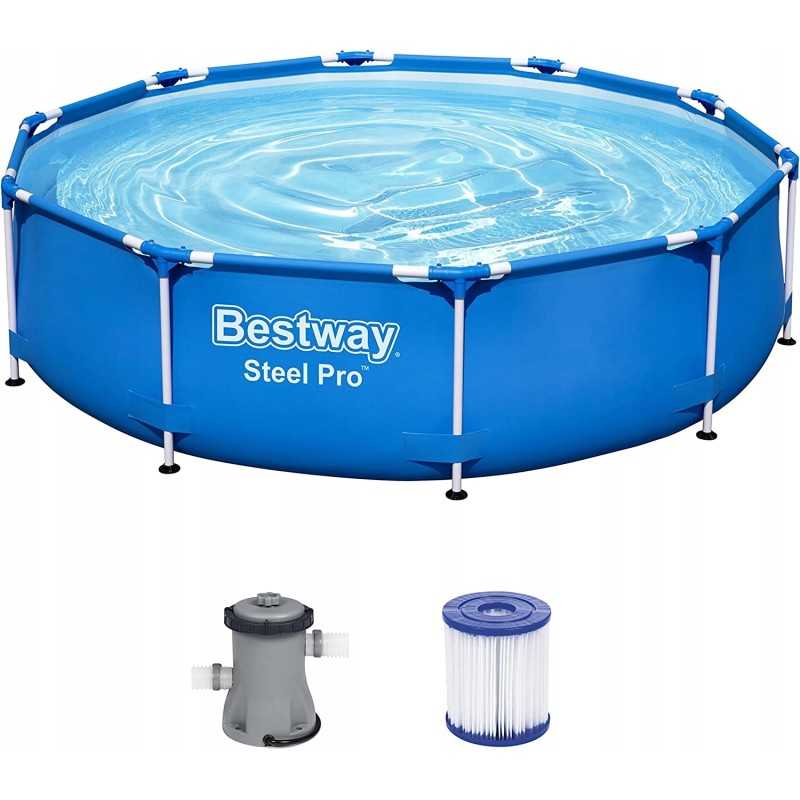 Stell pro bestway rėmo baseinas 305x76 mėlynas