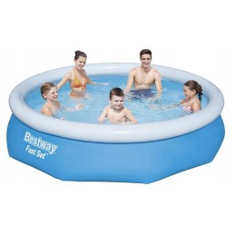Bestway 57266 sodo išsiplėtimo baseinas 305x76 cm rutulinis apskritimas