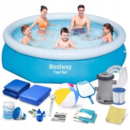 Bestway apvalus išsiplėtimo baseinas 305 x 305 cm 15 in 1