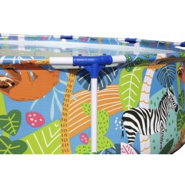 10 pėdų 305x66 cm rėmo baseinas bestway jūros gyvenimas puikiai tinka vasarai