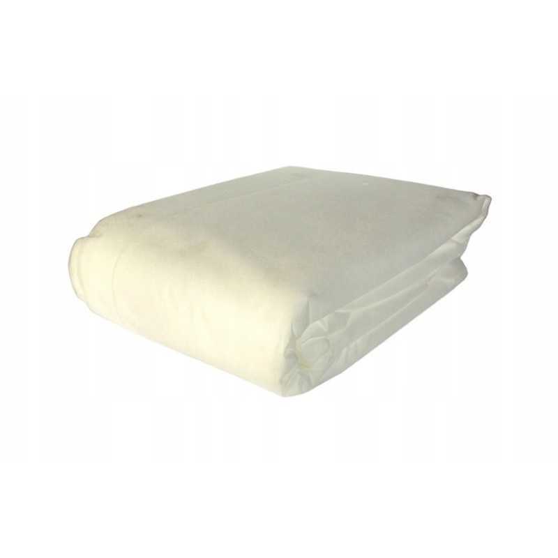 Agrotekstilės baltas spyruoklinis kilimėlis 17g, užvalkalas 10x1,6m, rudeninis užvalkalas