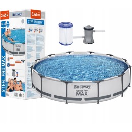 Sodo rėmo baseinas 366 x 76 bestway 56416