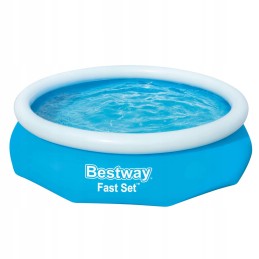 Bestway išsiplečiantis sodo baseinas, apvalus, flirtuojantis siurblys, 305x76cm 57270