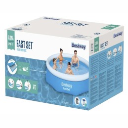 Bestway išsiplečiantis sodo baseinas, apvalus, flirtuojantis siurblys, 305x76cm 57270