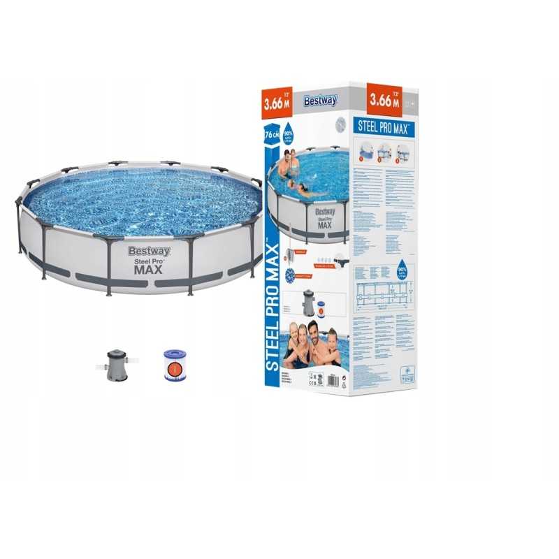 Sodo rėmo baseinas 366 x 76 bestway 56416