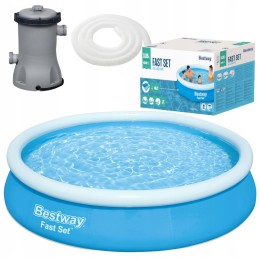 Išsiplėtimo baseinas su bestway 57458 filtro siurbliu
