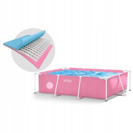 Plieninis sodo baseinas 220 x 150 x 60 cm 2in1 intex 28266