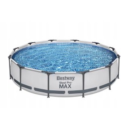 Frame pool 366x76 pump filter family garden set