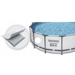 Frame pool 366x76 pump filter family garden set