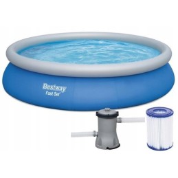 Išsiplečiantis sodo baseinas 457 x 84 cm 9in1 bestway