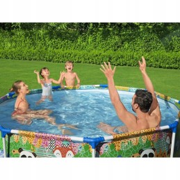 Bestway spalvoto rėmo baseinas 274x66 cm 5612f