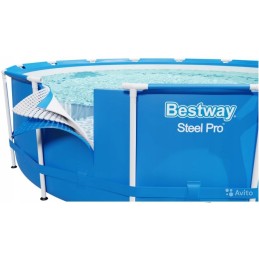 Swimming pool 366x76 frame family garden set