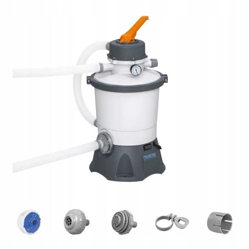 Smėlio filtro siurblys sodo baseinui 3028l val
