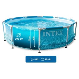 Rėmo baseinas 305 x 76 cm 10in1 intex 28208
