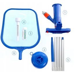 Baseino valymo rinkinys – didelis dulkių siurblys