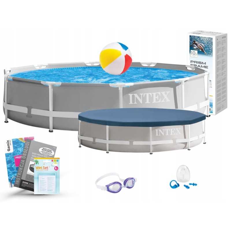 Intex karkasinis sodo baseinas 305x76 26700 8in1