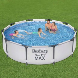 Bestway didelio rėmo sodo baseinas, apvalus, skirtas sodui, 305x76 cm