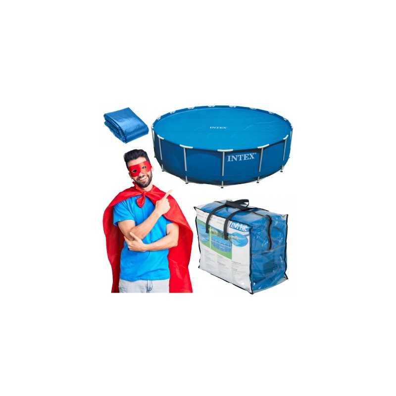 Saulės baseino danga 457 intex baseino folija