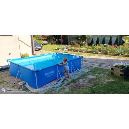 Bestway stačiakampio rėmo baseinas 300x201 56411