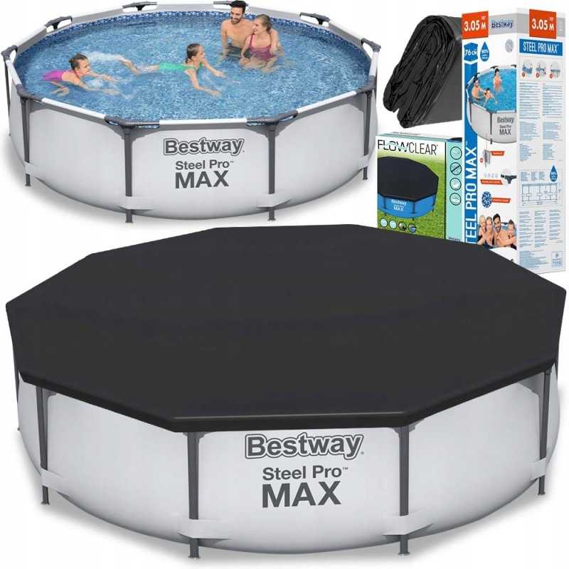 bestway karkasinis baseinas – apvalus 305x76 cm