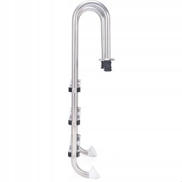 3 pakopų plieninės baseino kopėčios, 132 cm