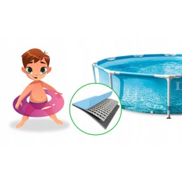 Sodo karkasinis baseinas 305x305 paplūdimyje 28208